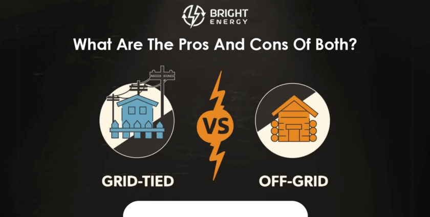 Grid-Tied Solar Vs. Off-Grid Solar: What Are A Pros And Cons Of Both?
